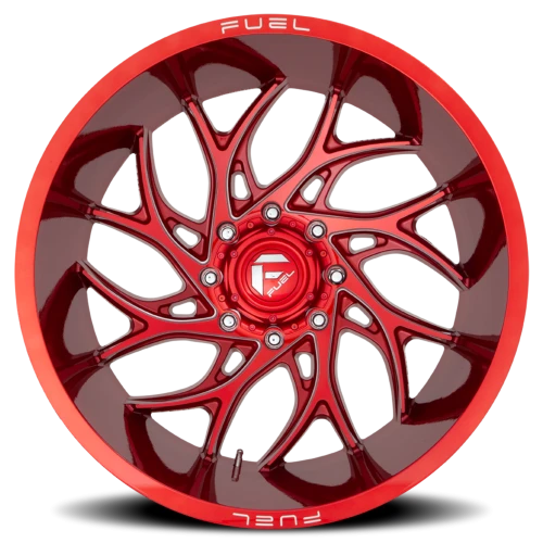 Fuel Runner 24x14 -75 8x170mm 125.1mm Candy Red Milled