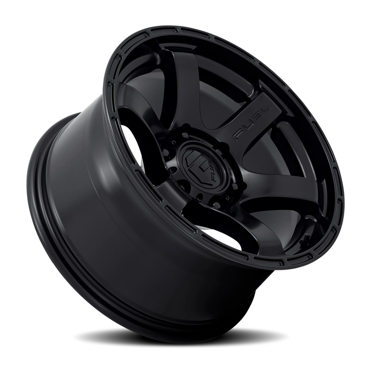 Fuel Rush 20x9 +1 5x127mm 71.5mm Satin Black