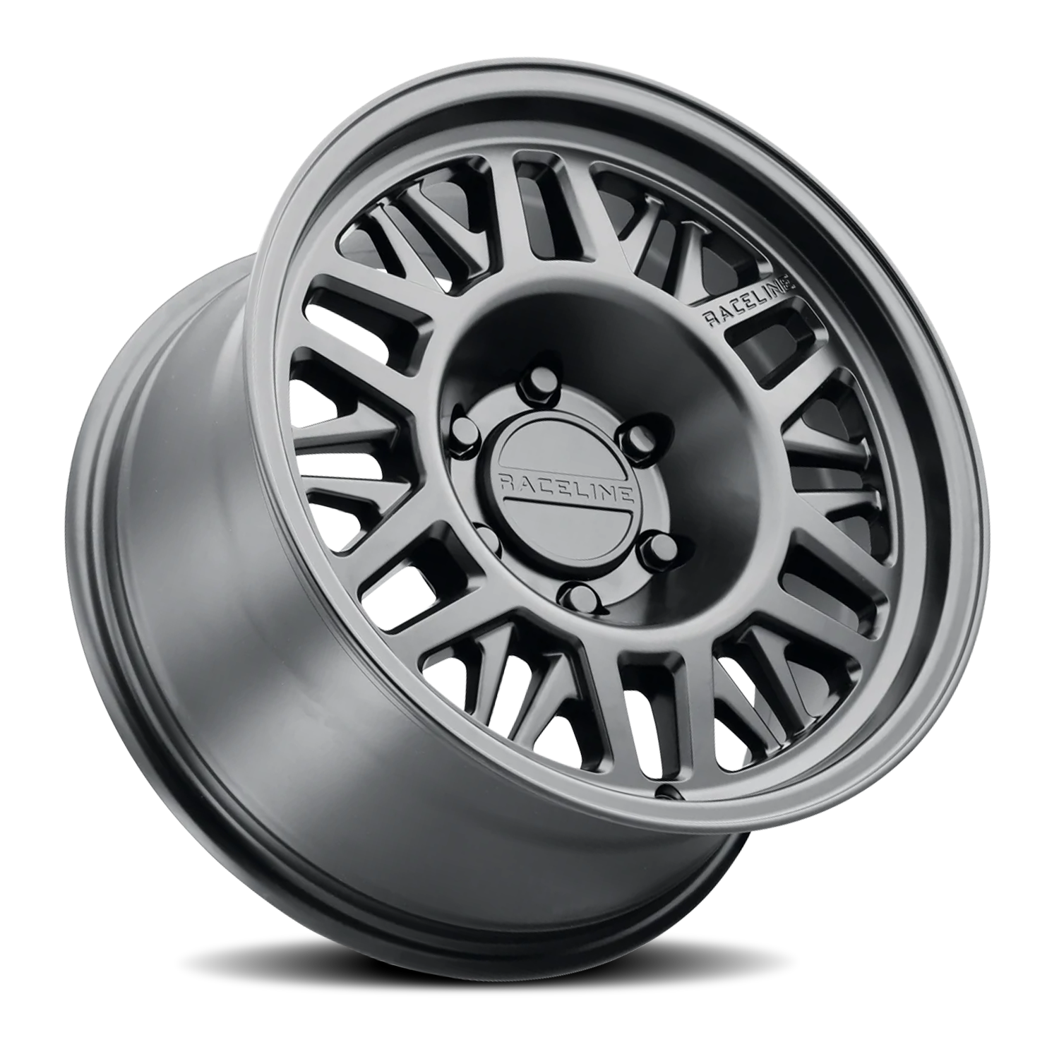 Raceline Ryno TR 17x8.5" 5x150mm 110.5mm CB 0mm Satin Black