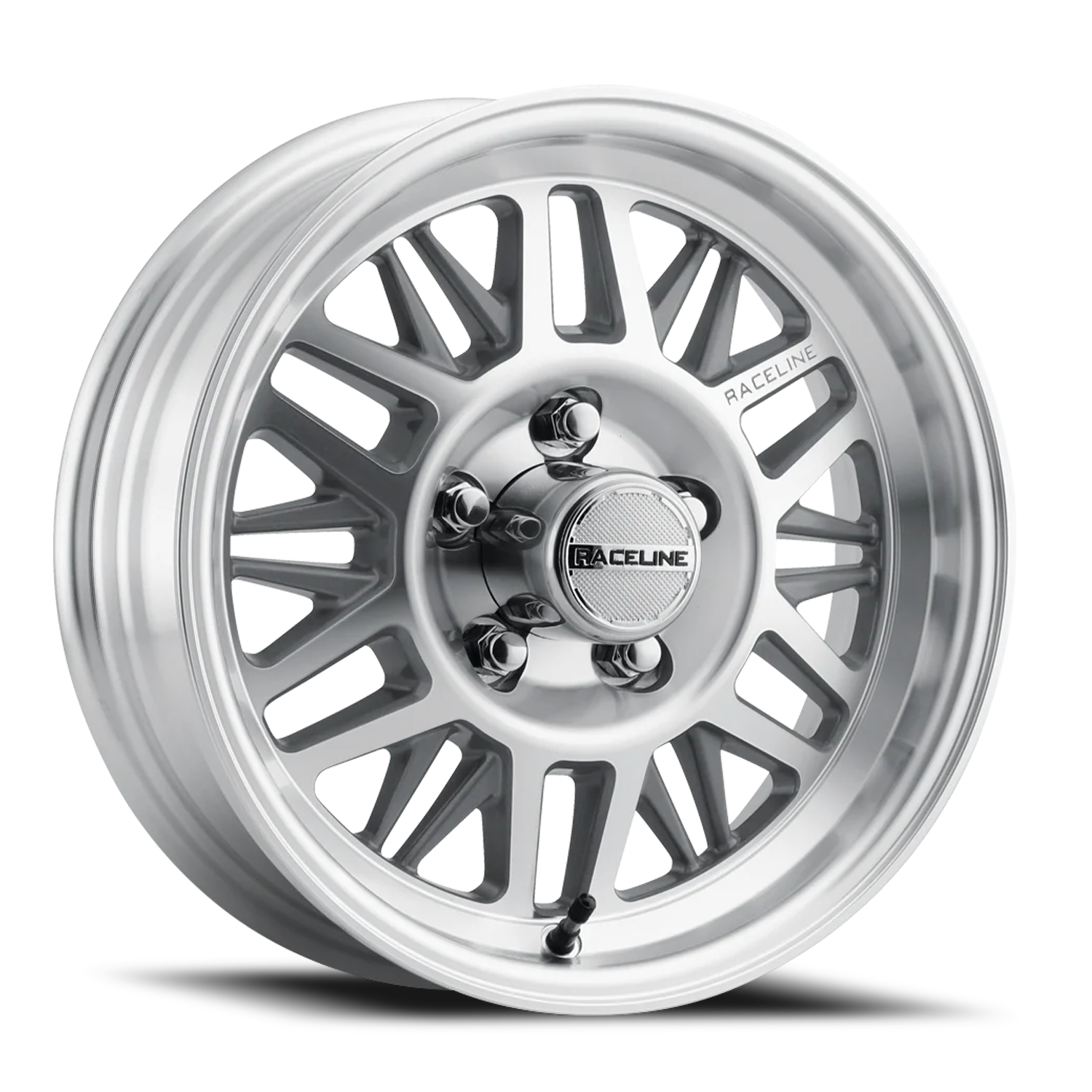 Raceline Ryno TR 17x8.5" 5x150mm 110.5mm CB 0mm Machined Silver