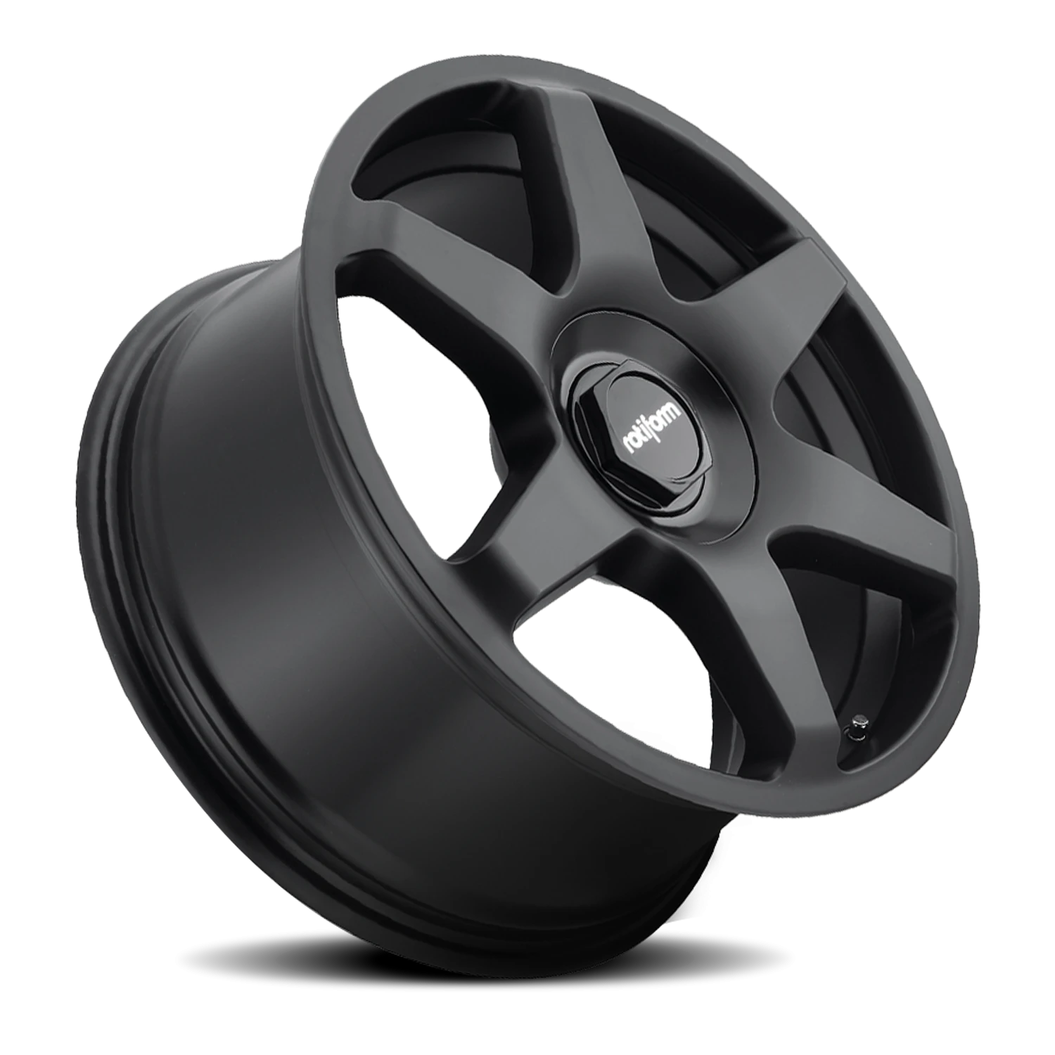 Rotiform SIX 18x8.5" 5x100mm 66.56mm CB +45mm Matte Black