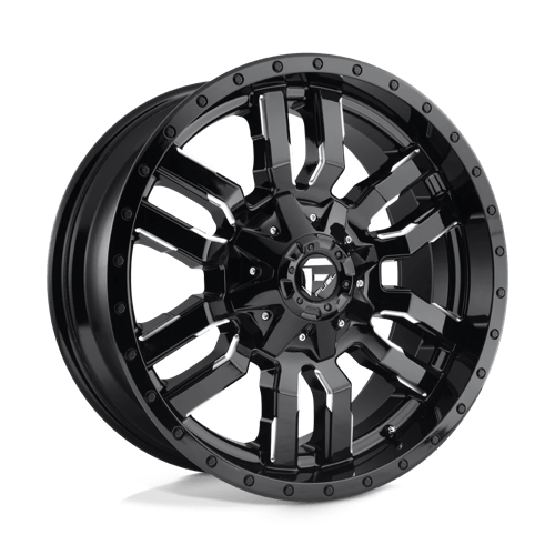 <b>Fuel Wheels</b> SLEDGE -<br> Gloss Black Milled