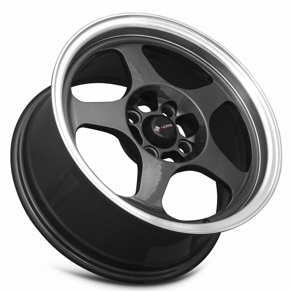 Vors SP1 15x7 35 4x100mm 73.1mm Hyper Black Machine Lip