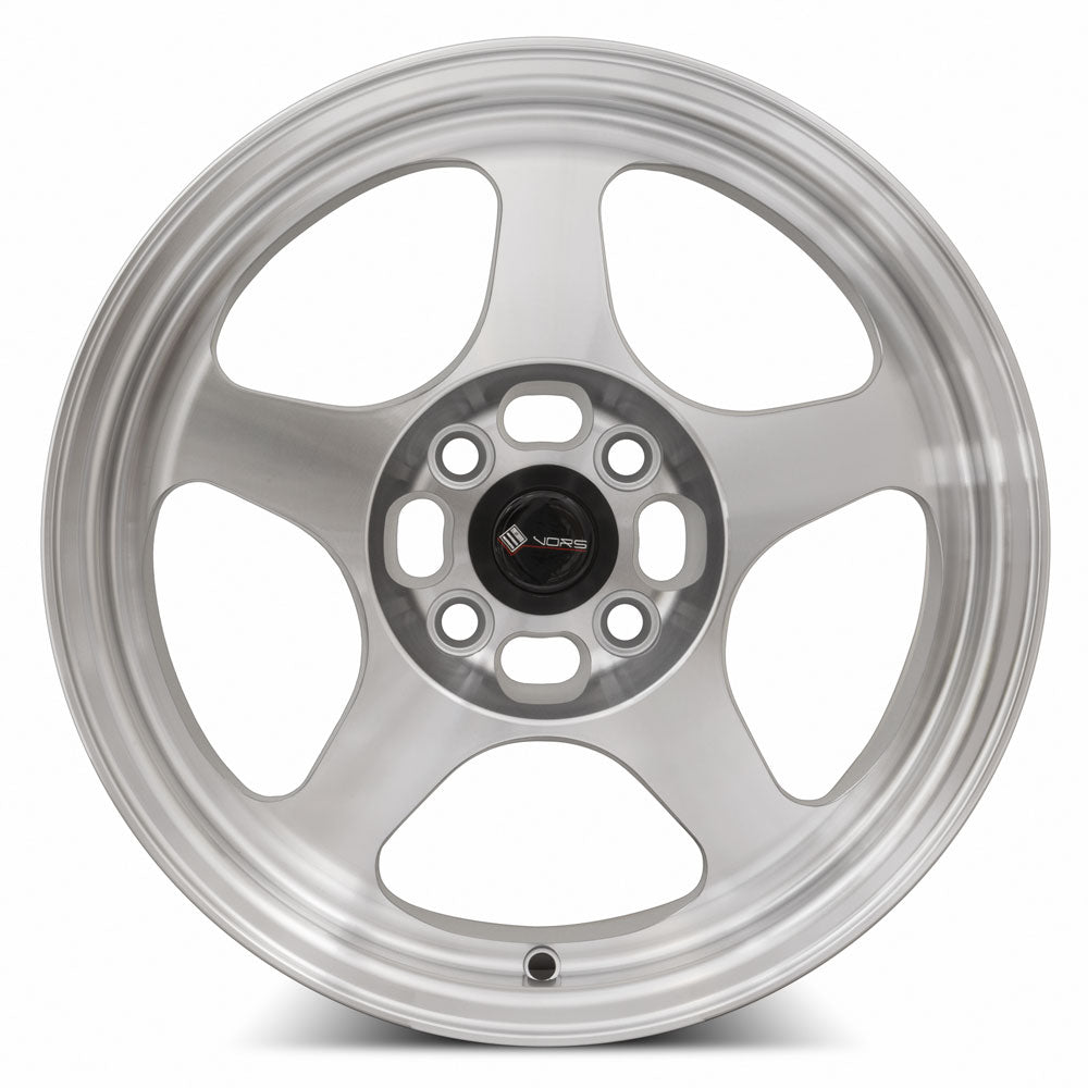 Vors SP1 15x7 35 4x100mm 73.1mm Silver Machined Face