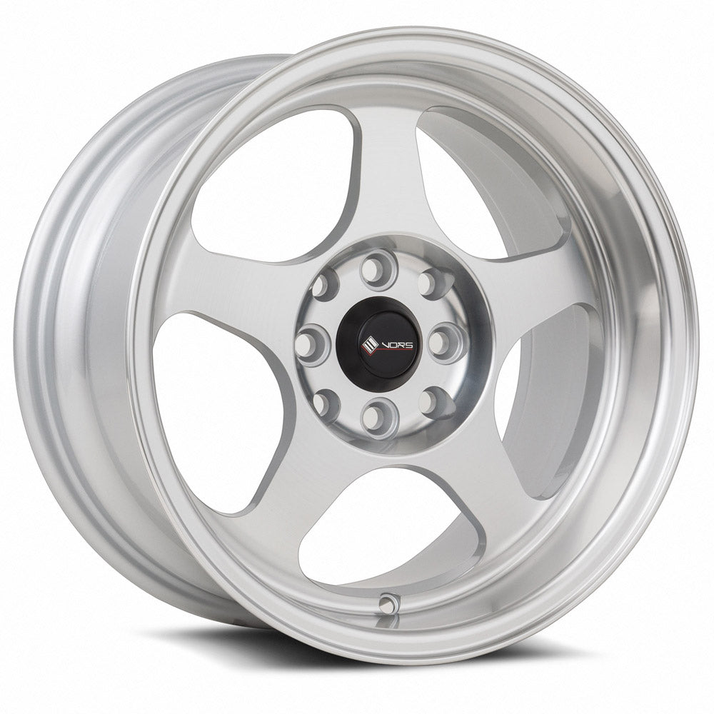 Vors SP1 15x8 20 4x100mm 73.1mm Silver Machined Face