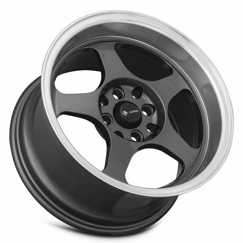 Vors SP1 16x8 20 4x98mm 73.1mm Hyper Black Machine Lip