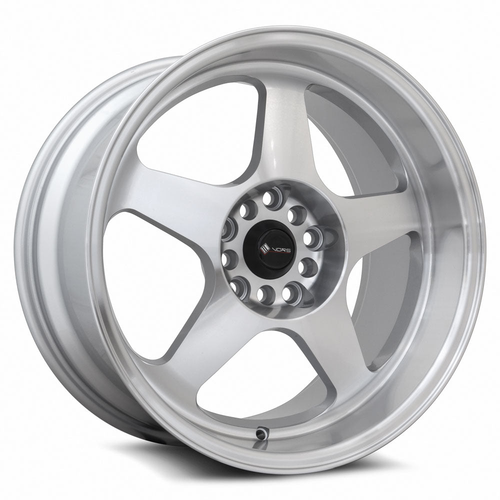 Vors SP1 17x9 30 5x110mm 73.1mm Silver Machined Face