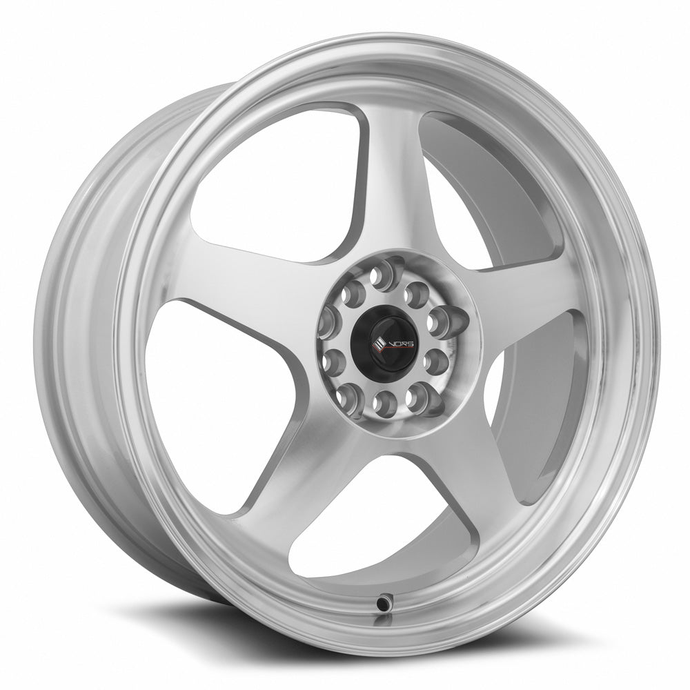Vors SP1 18x8 35 5x112mm 73.1mm Silver Machined Face