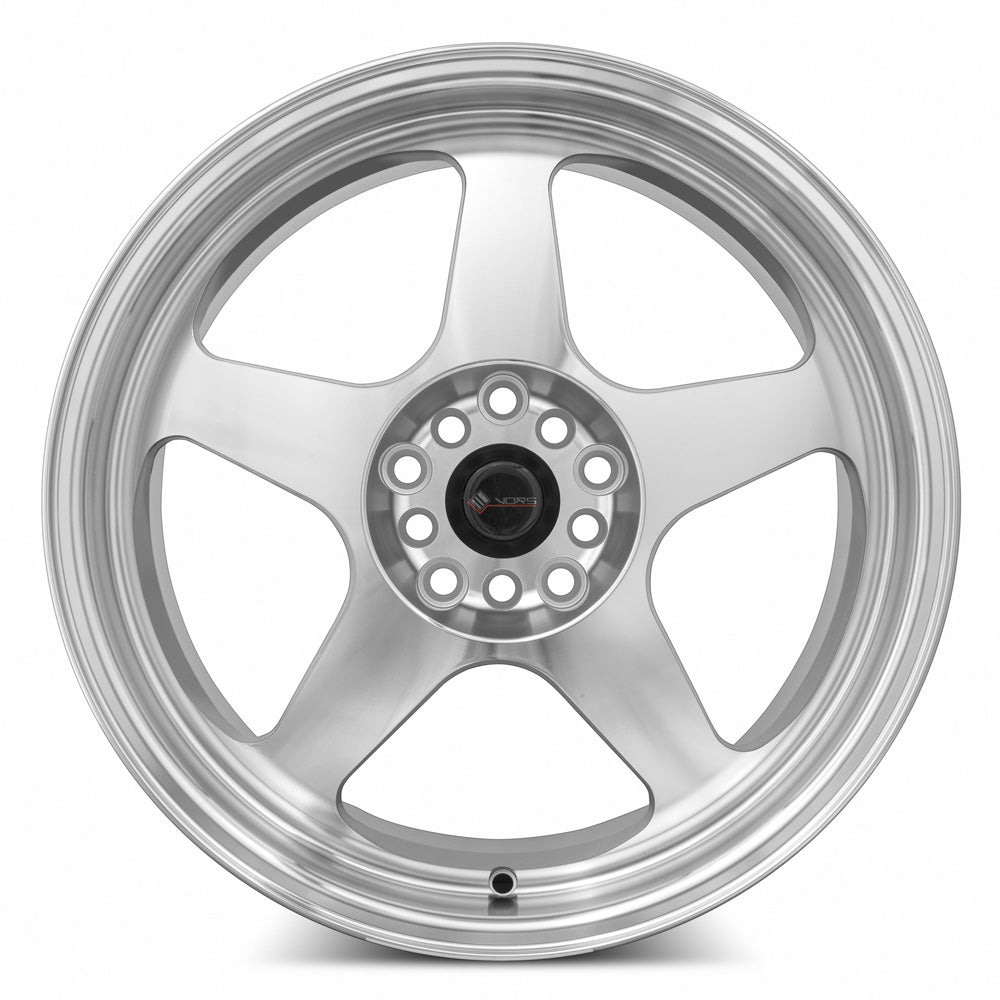 Vors SP1 18x8 35 5x120mm 73.1mm Silver Machined Face