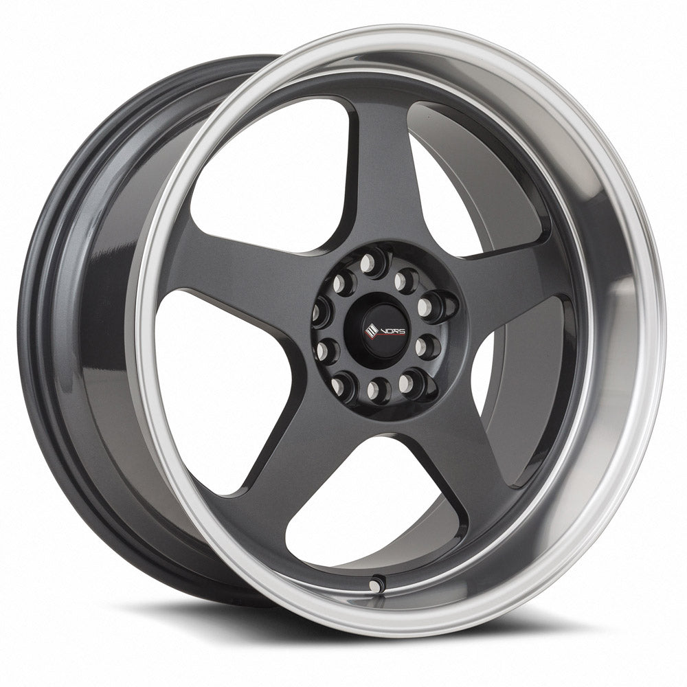 Vors SP1 18x9 35 5x112mm 73.1mm Hyper Black Machine Lip