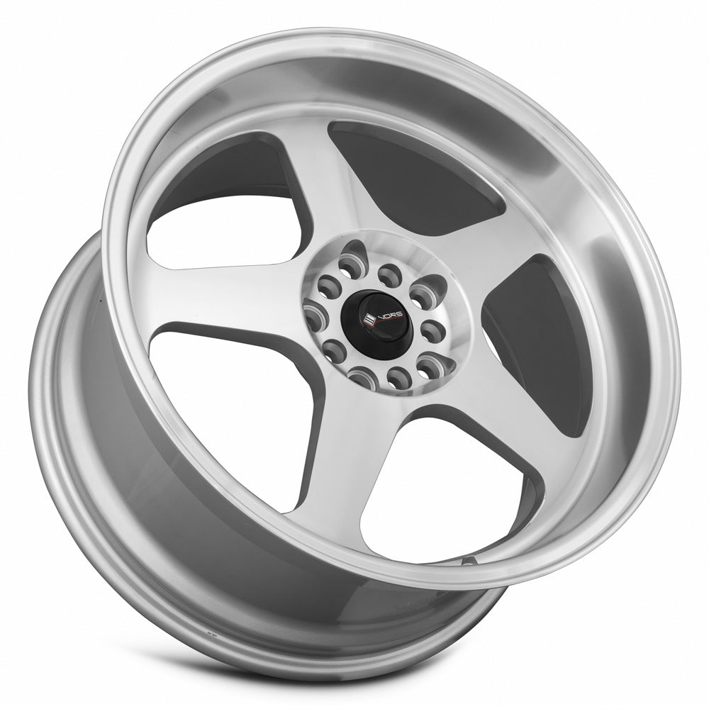 Vors SP1 18x9 35 5x110mm 73.1mm Silver Machined Face