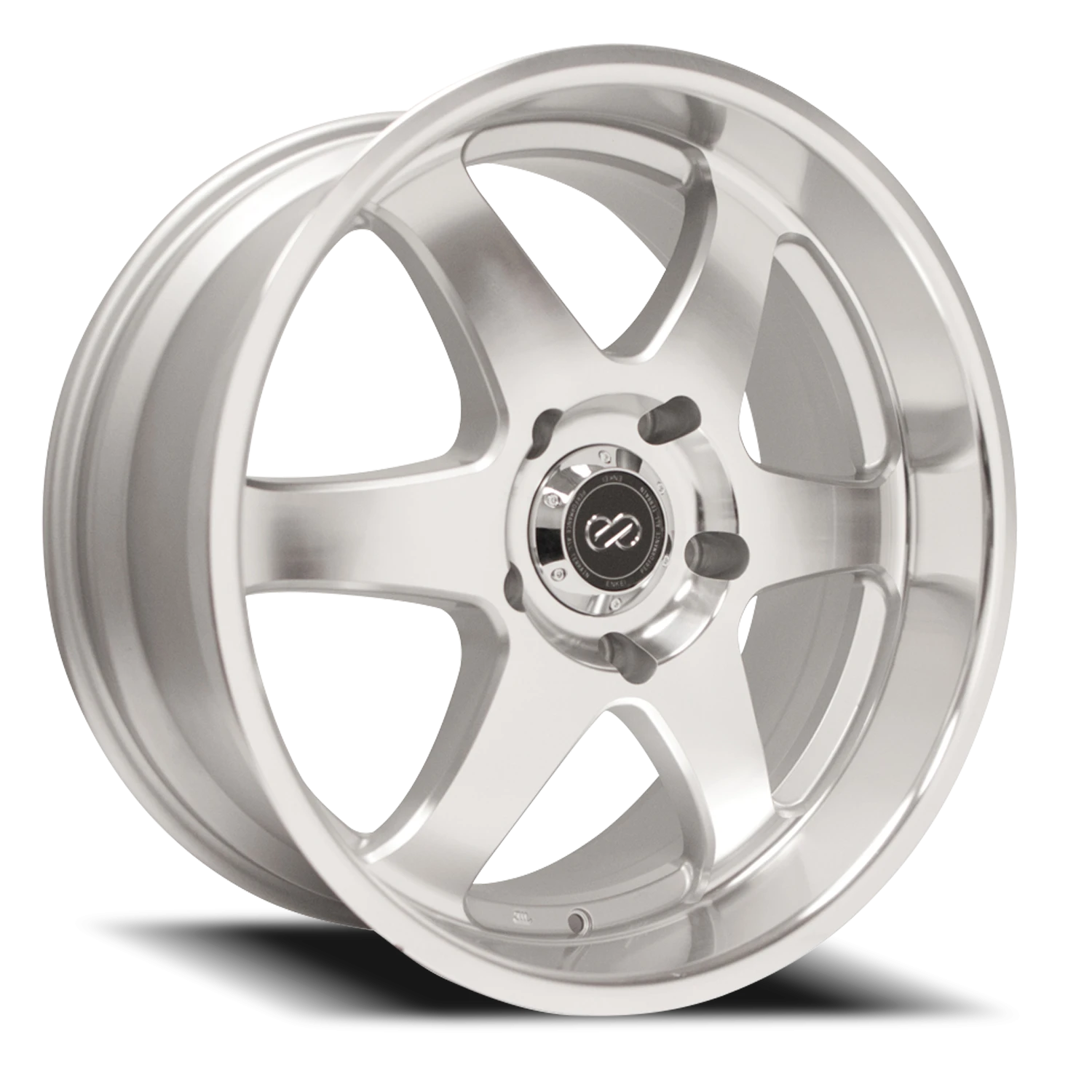 Enkei ST6 470 SL 17x8 +35 6x139.7mm 78mm Silver Machined