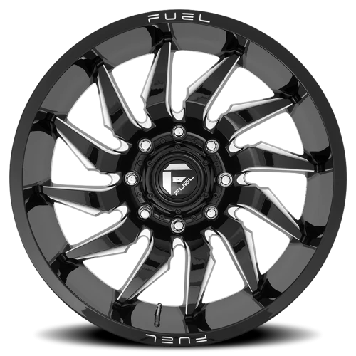 Fuel Saber 20x10 -18 6x135mm 87.1mm Gloss Black Milled