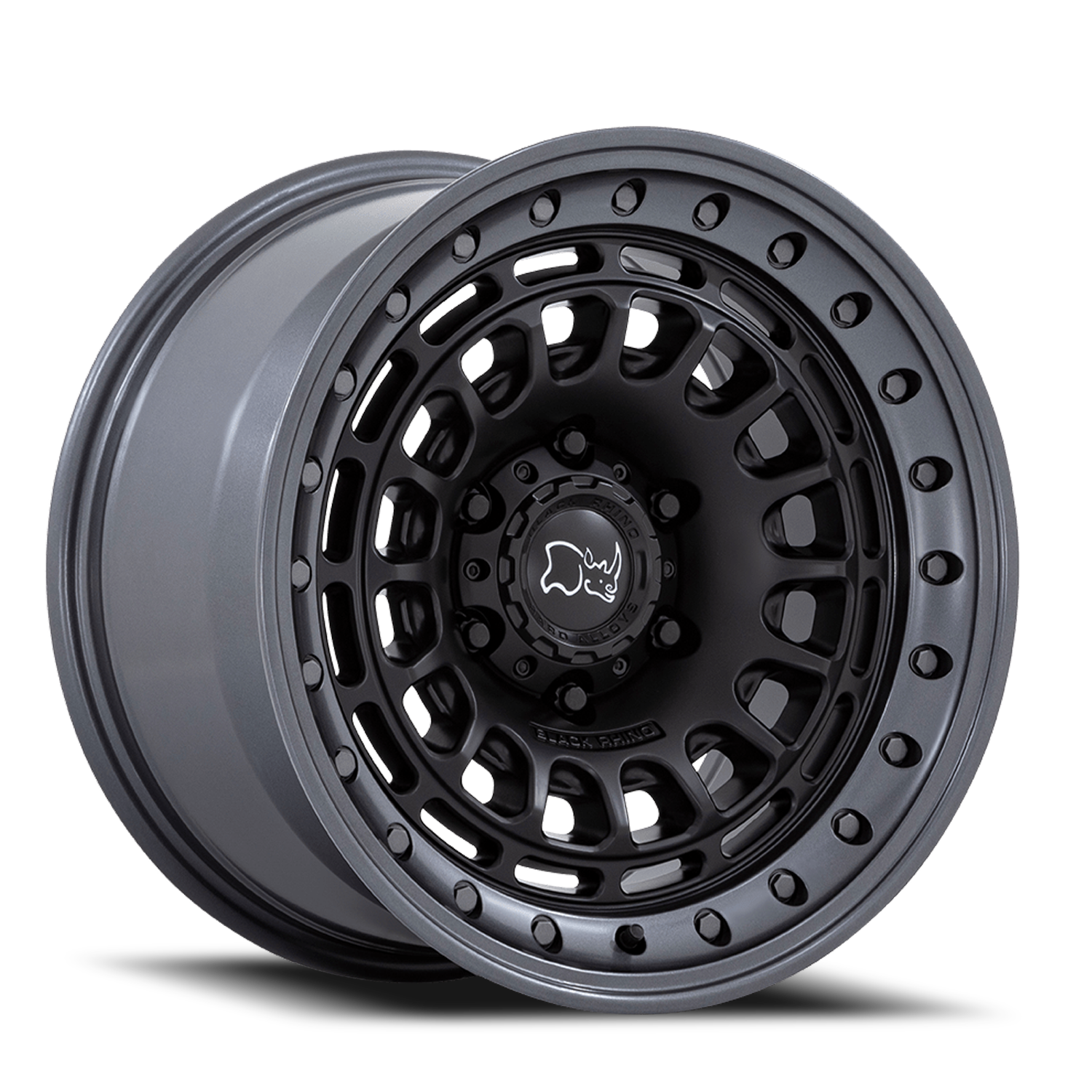 Black Rhino Sahara 17x9" 5x127mm 71.5mm CB 0mm Matte Black Gunmetal Lip