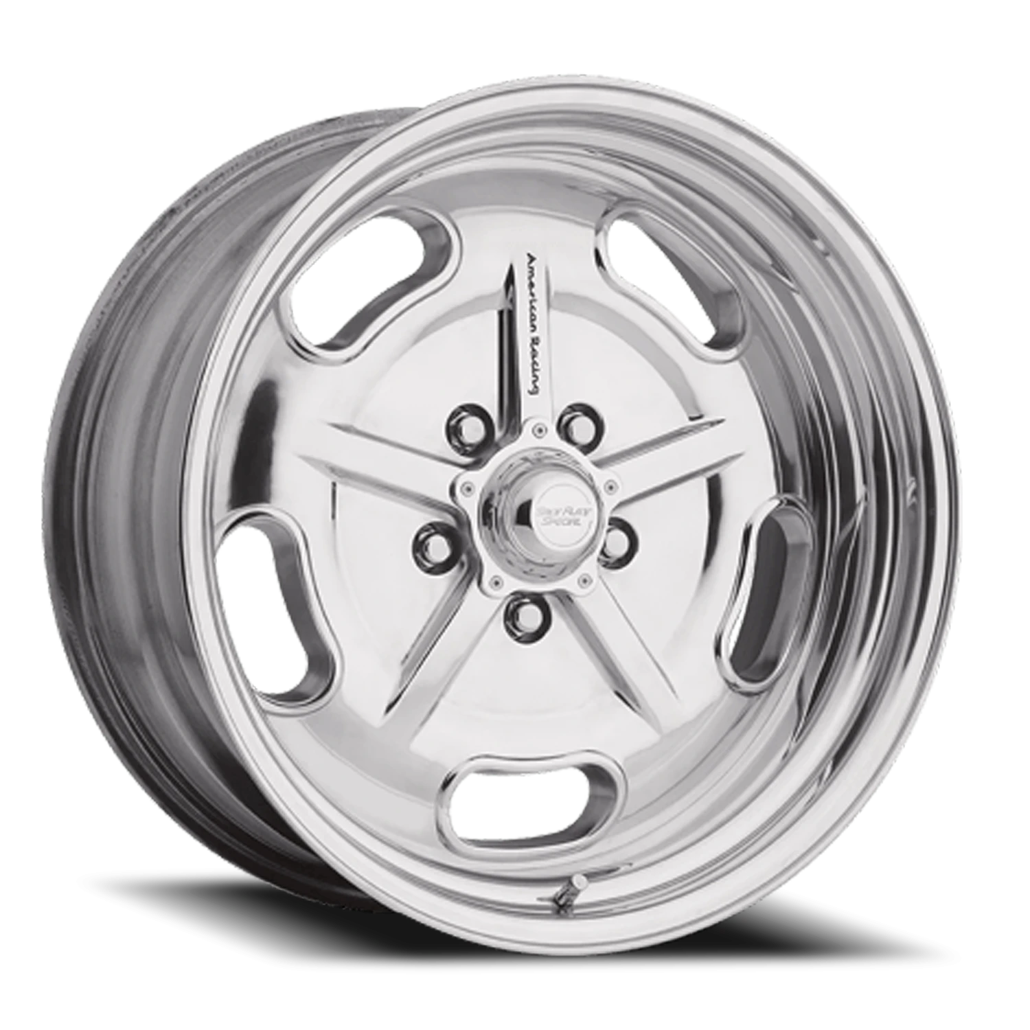 American Racing Salt Flat Special 15x8" 5x120.65mm 83.06mm CB 0mm Polished