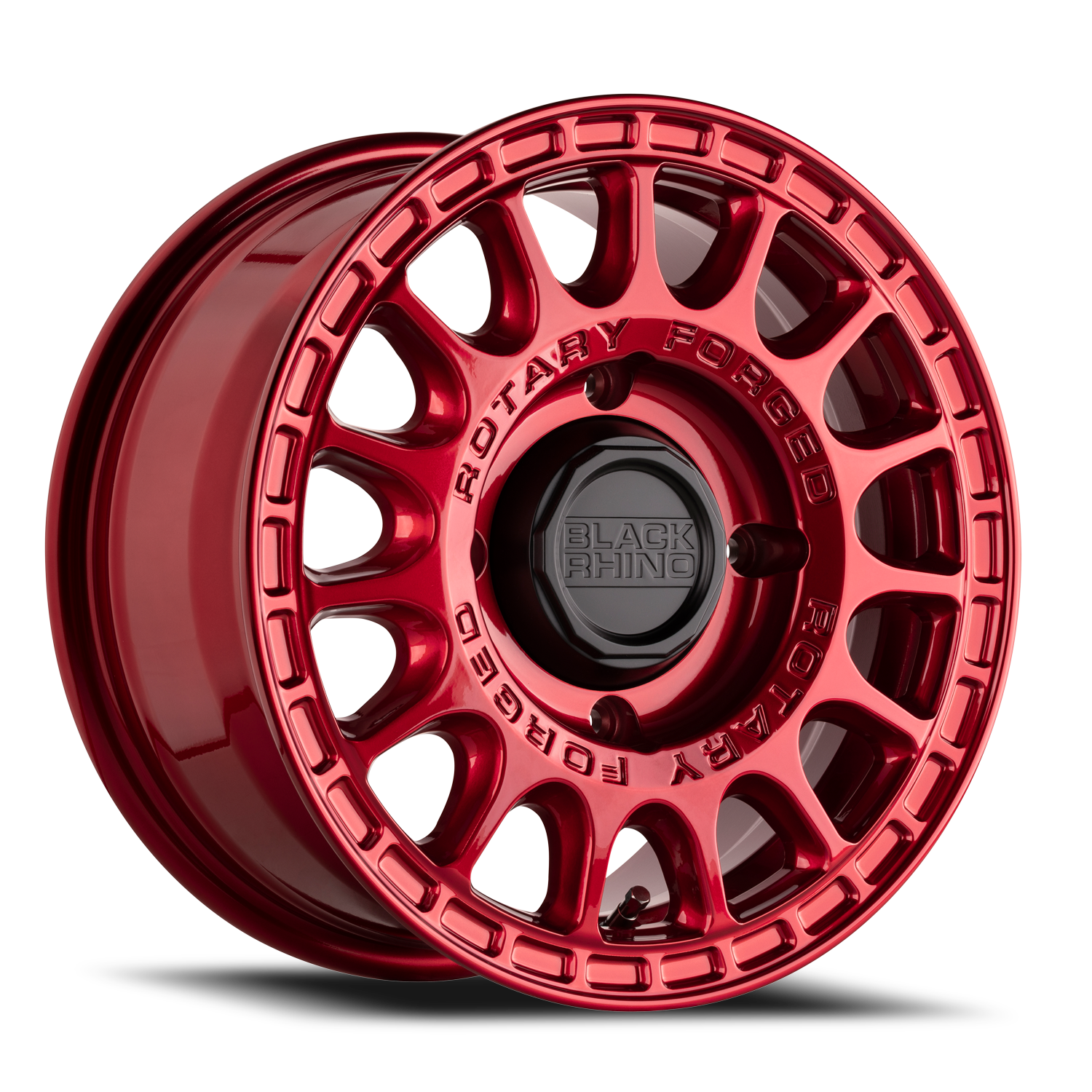 Black Rhino Sandstorm UTV 15x7" 4x156mm 132mm CB +51mm Candy Red