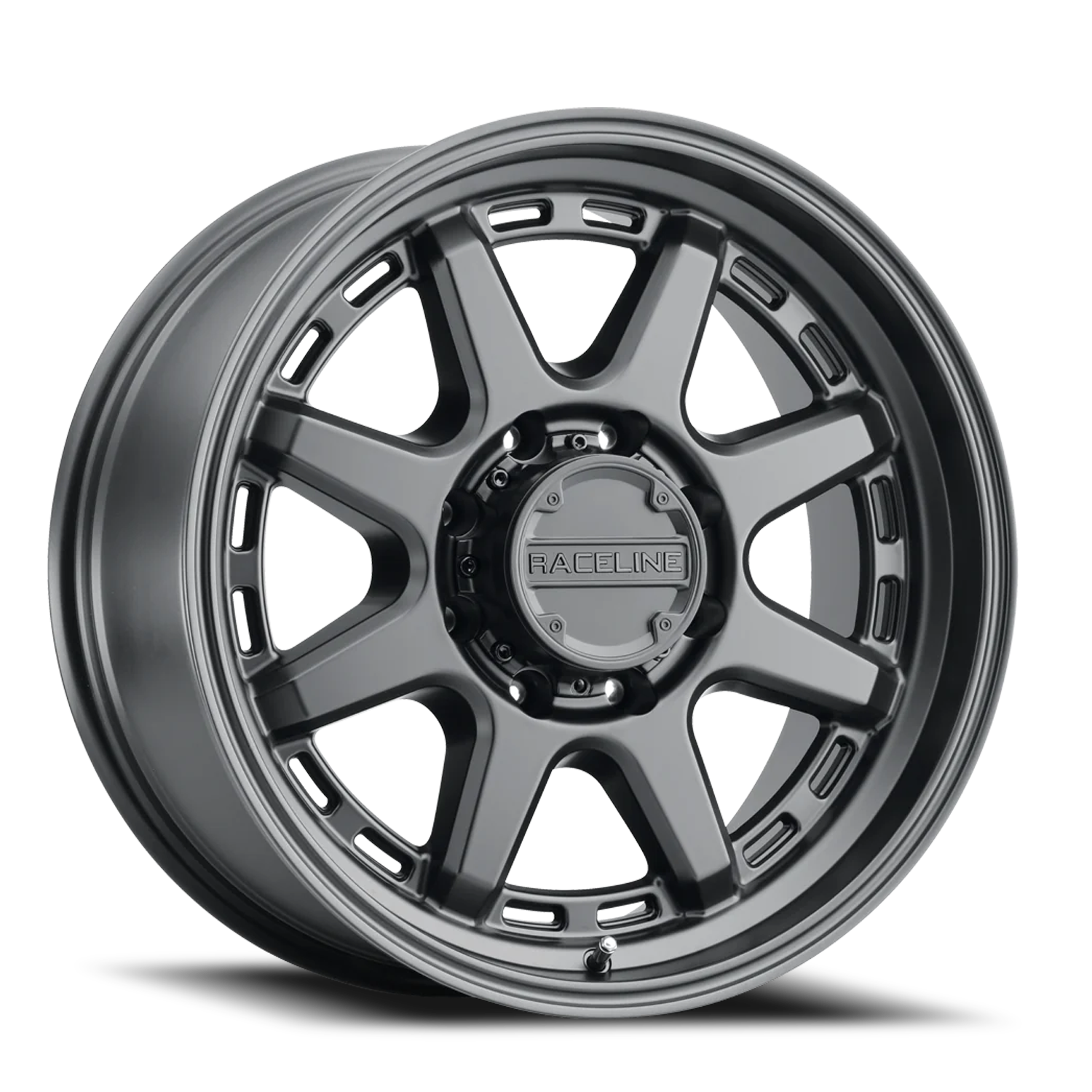 Raceline Scout 16x8" 8x170mm 125.2mm CB -6mm Satin Black