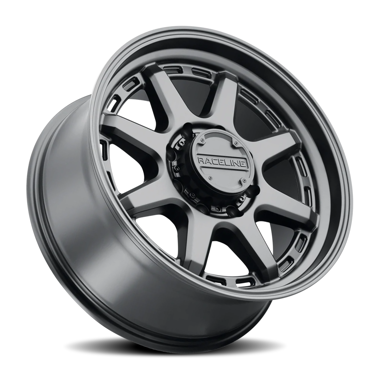 Raceline Scout 16x8" 8x170mm 125.2mm CB -6mm Satin Black