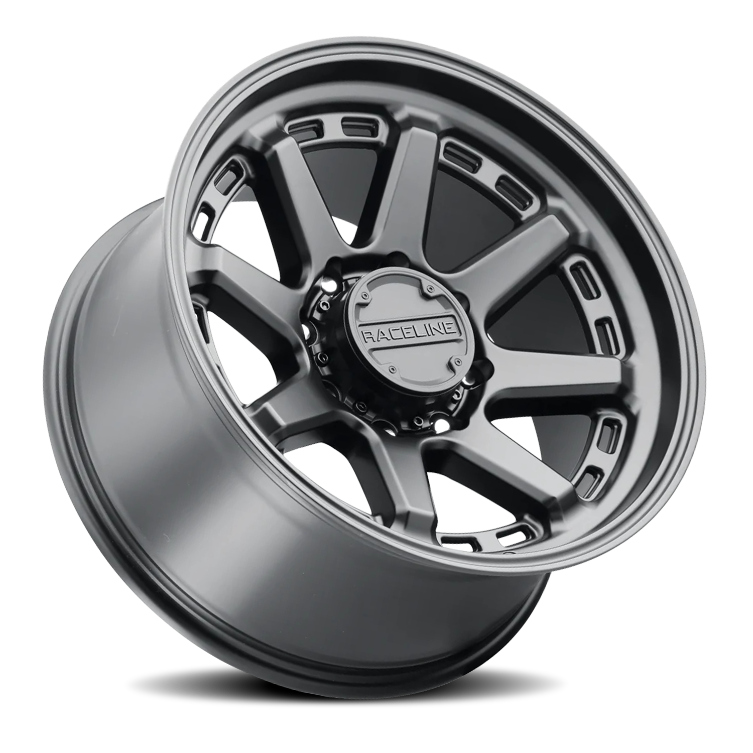 Raceline Scout 18x9" 8x170mm 125.2mm CB -12mm Satin Black
