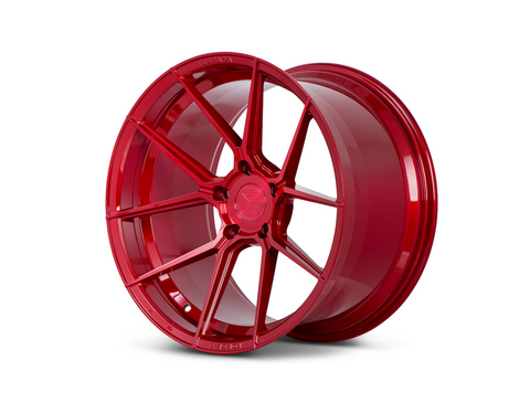 Ferrada Wheels Forge-8 F8-FR8 Brushed Rouge 20x10 5x112 ET28 66.56 Mid Concavity