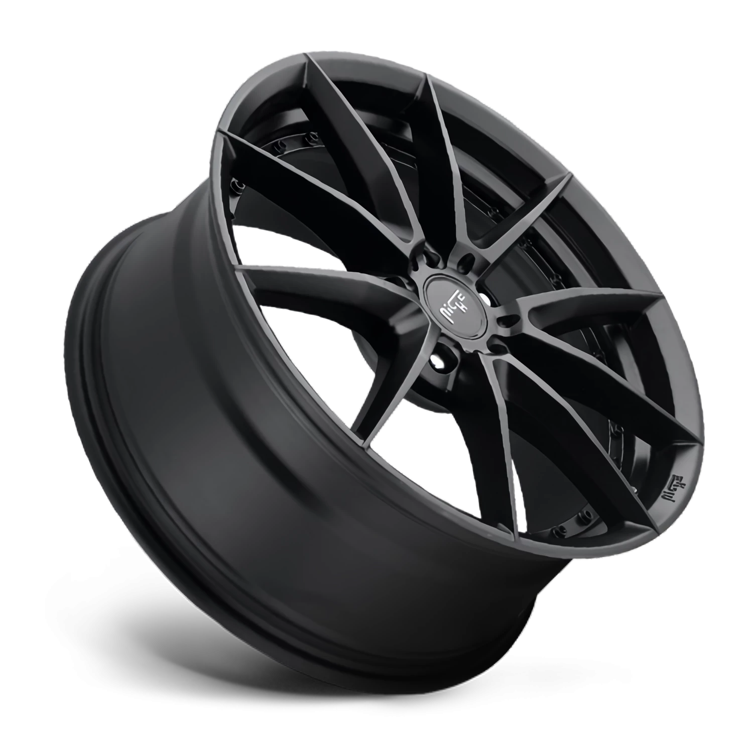 Niche Sector 19x8.5" 5x120mm 72.5mm CB +35mm Matte Black