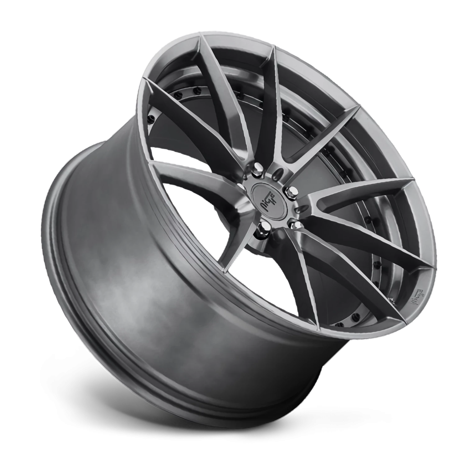 Niche Sector 20x10.5" 5x114.3mm 72.6mm CB +40mm Gloss Anthracite