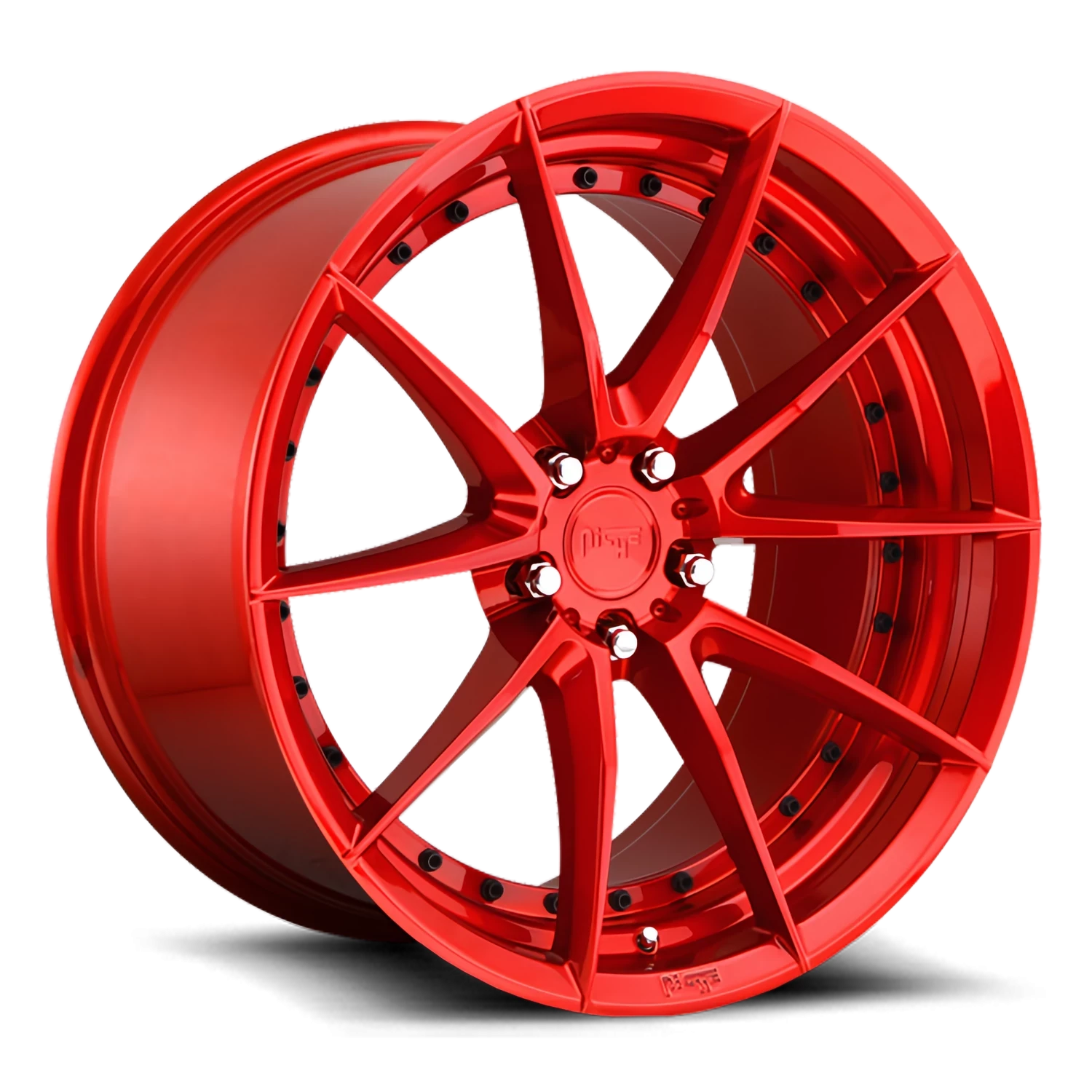 Niche Sector 20x10.5" 5x120mm 72.5mm CB +35mm Gloss Candy Red