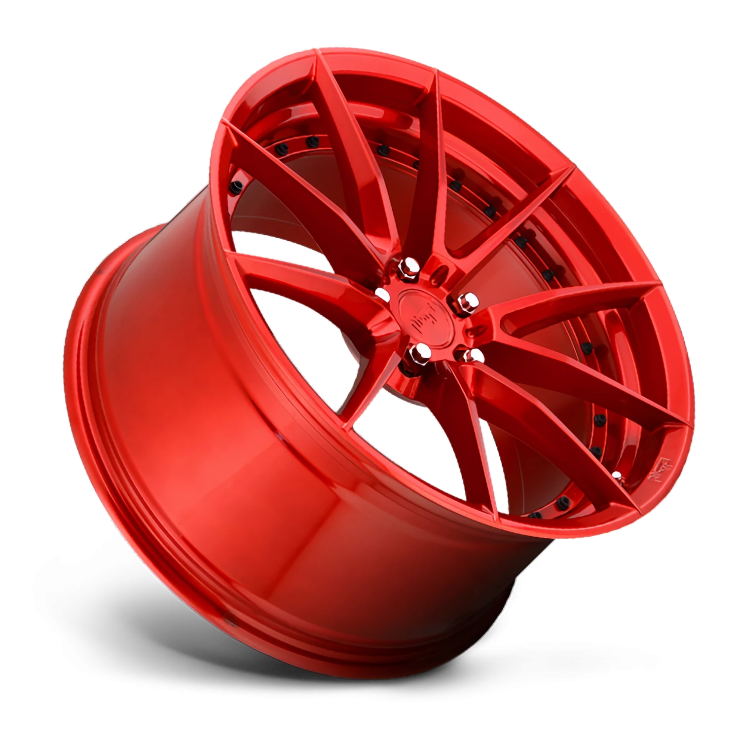 Niche Sector 20x10.5" 5x120mm 72.5mm CB +35mm Gloss Candy Red