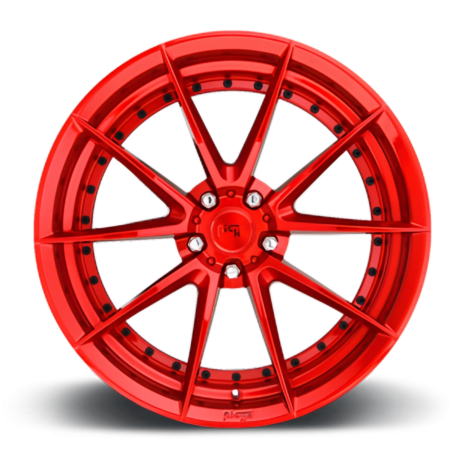 Niche Sector 20x10.5" 5x120mm 72.5mm CB +35mm Gloss Candy Red