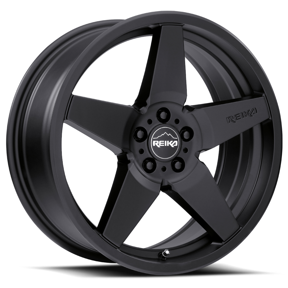Reika Seeker R15 17x7" 5x100mm 65.1mm CB +15mm Satin Black