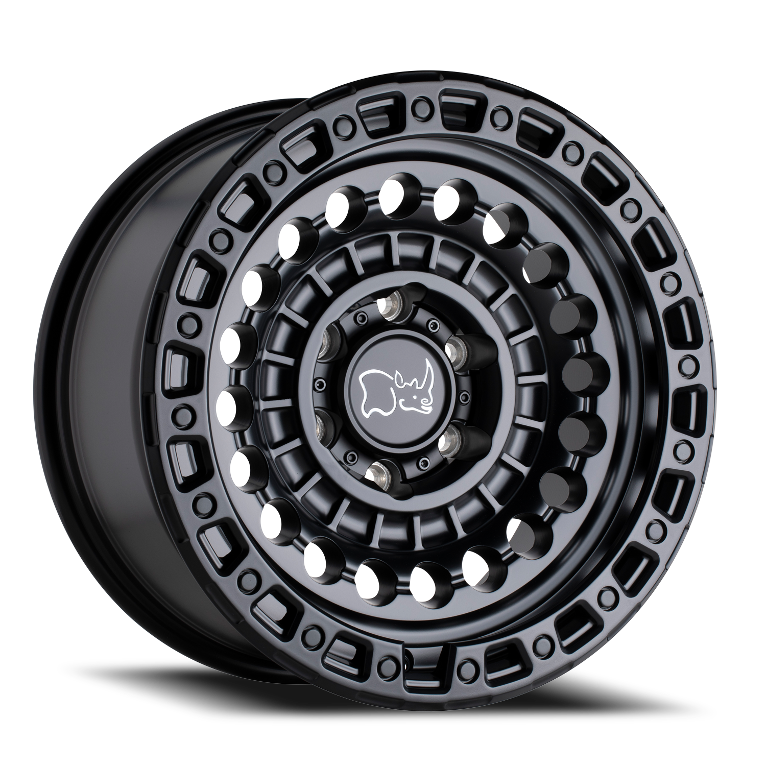Black Rhino Sentinel 20x9.5" 8x170mm 125.1mm CB +12mm Matte Black