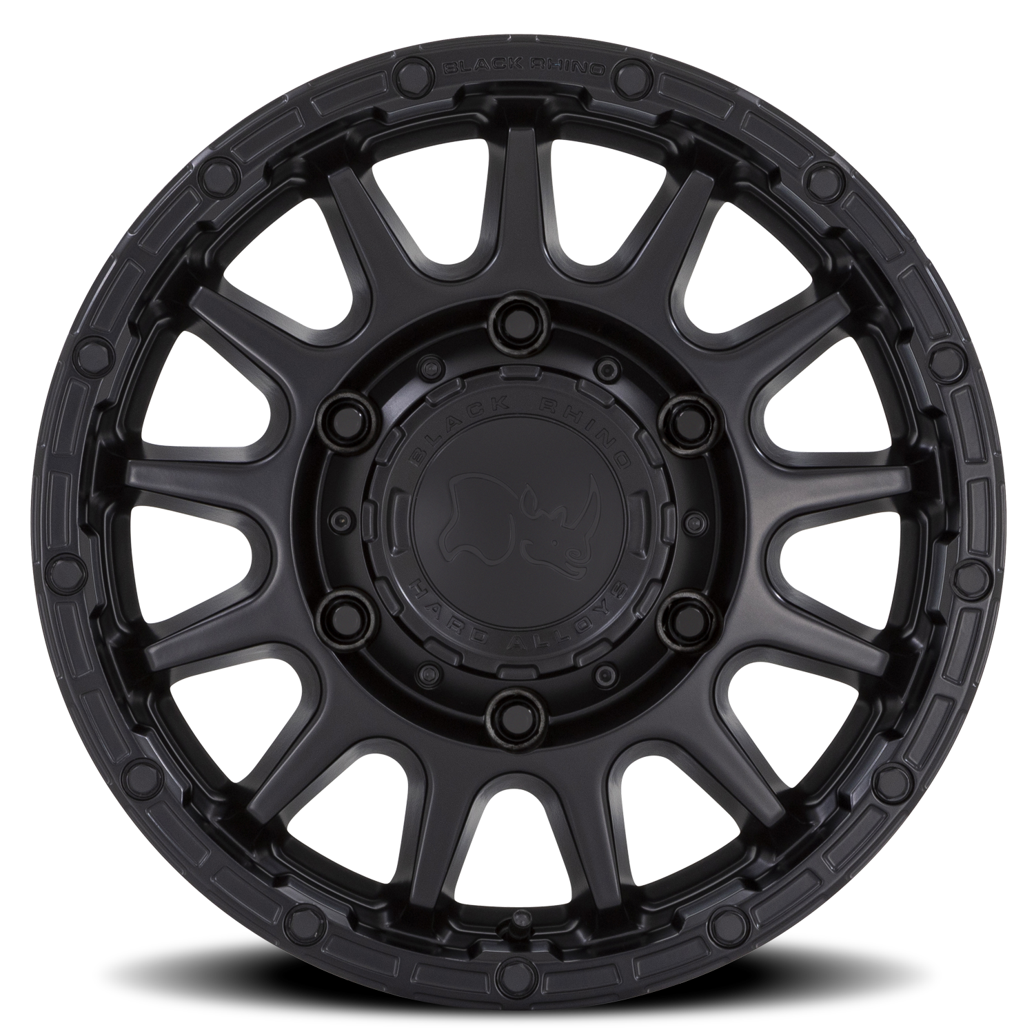 Black Rhino Sequoia 16x8" 6x130mm 84.1mm CB +38mm Matte Black