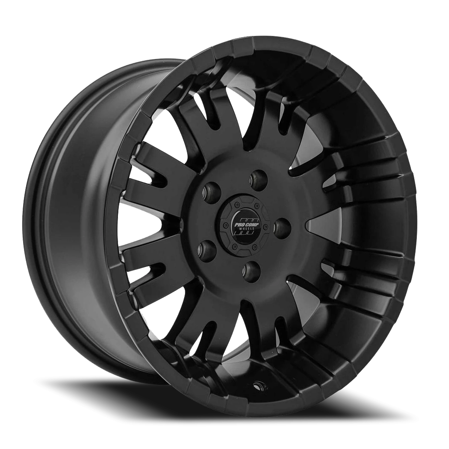 Pro Comp Series 01 Raven 17x9" 5x127mm 83.01mm CB -6mm Satin Black