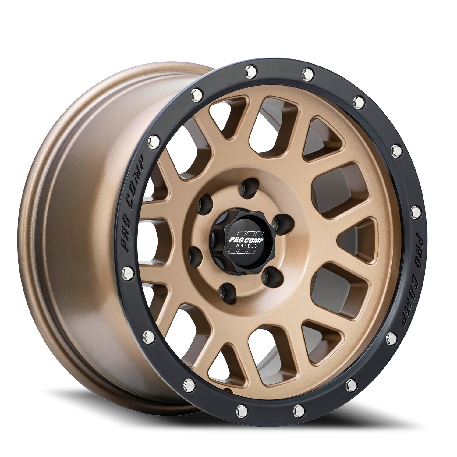 Pro Comp Series 40 Vertigo 17x9" 6x139.7mm 108mm CB -6mm Matte Bronze