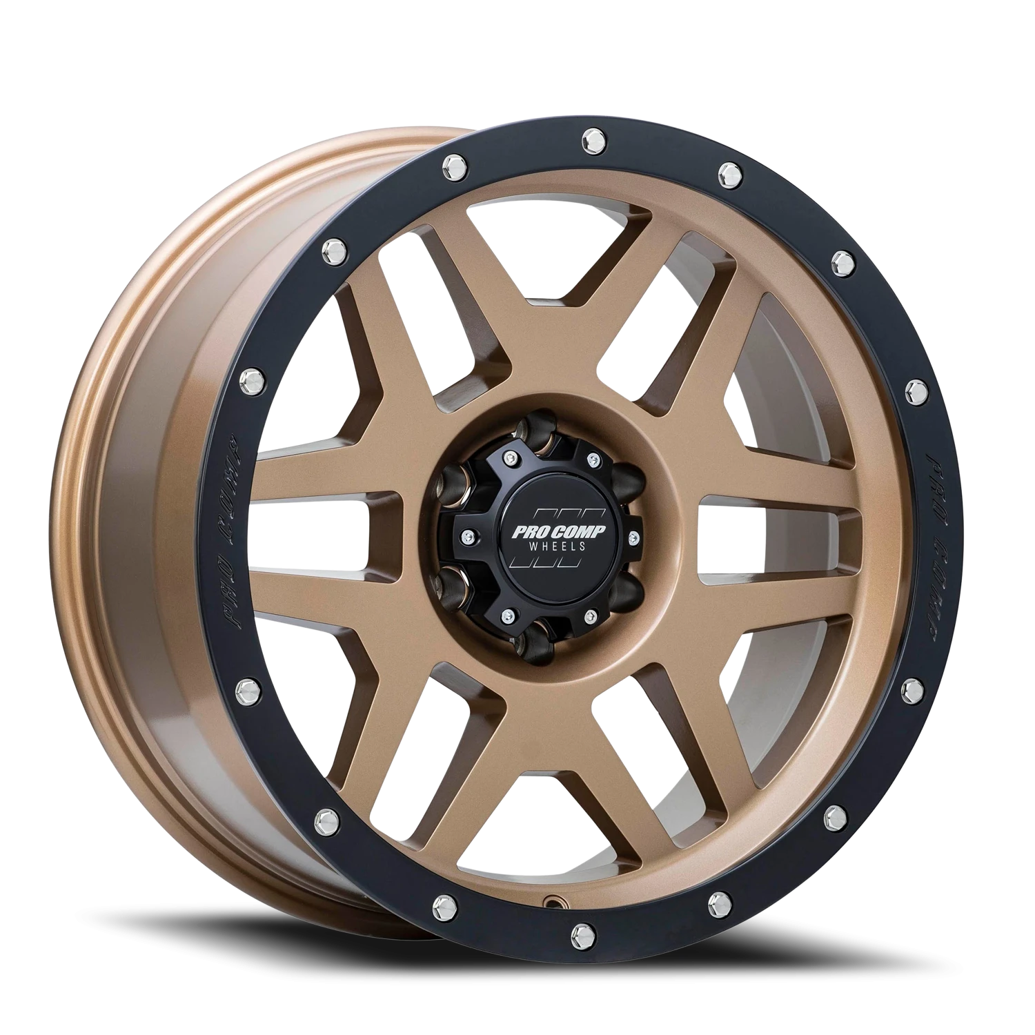 Pro Comp Series 41 Phaser 17x9" 6x139.7mm 108mm CB -6mm Matte Bronze