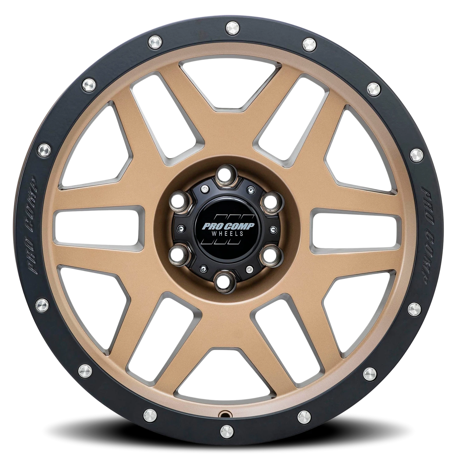 Pro Comp Series 41 Phaser 17x9" 6x139.7mm 108mm CB -6mm Matte Bronze