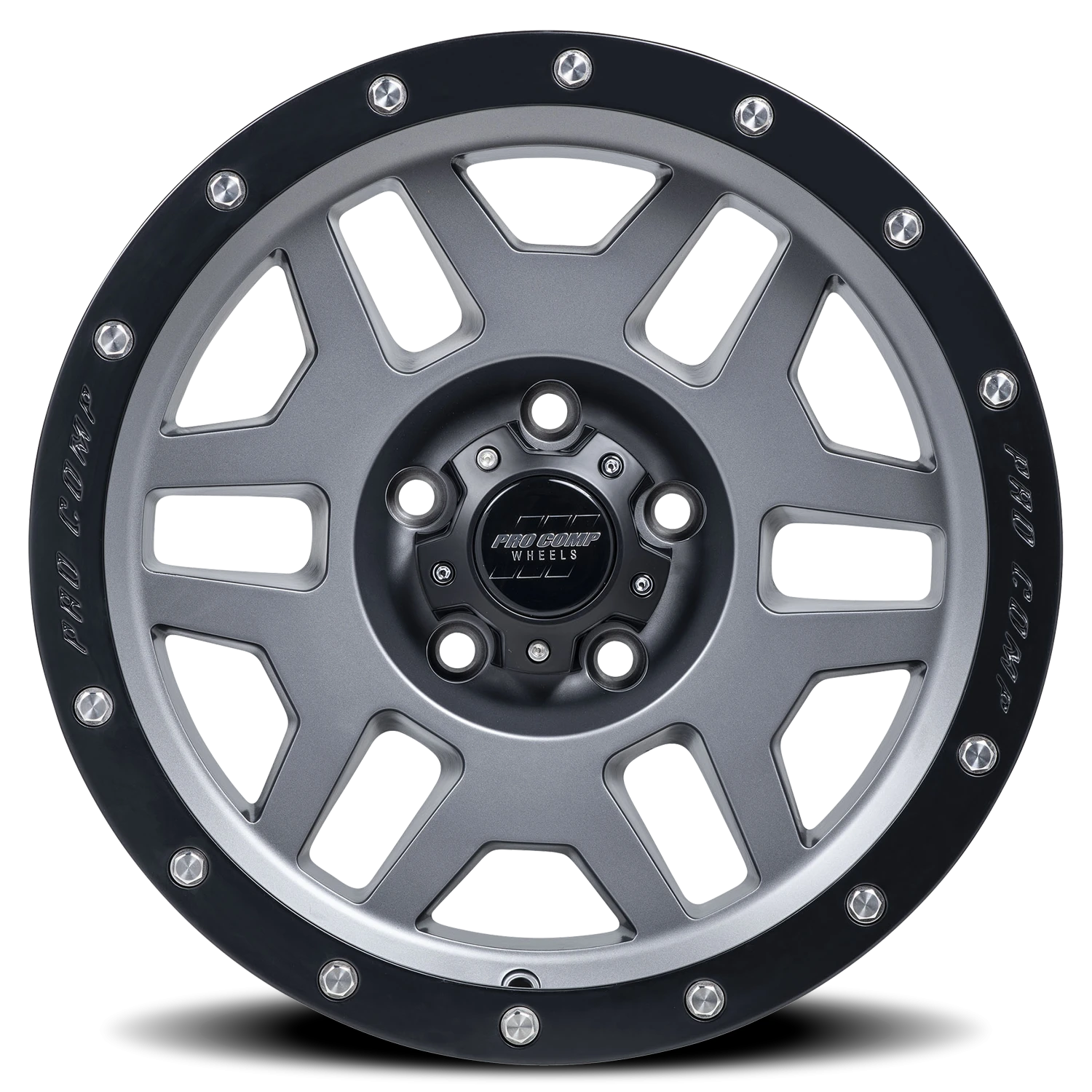 Pro Comp Series 41 Phaser 17x9" 5x127mm 83.1mm CB -6mm Graphite