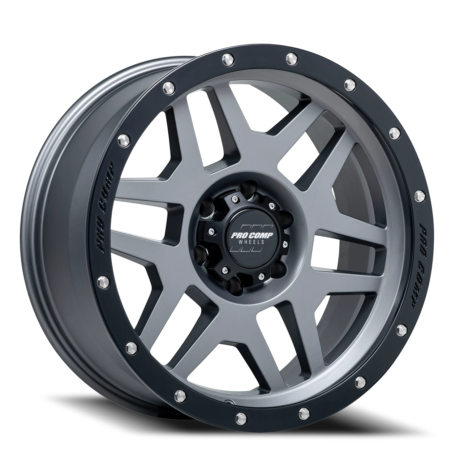 Pro Comp Series 41 Phaser 17x9" 6x139.7mm 108mm CB -6mm Graphite
