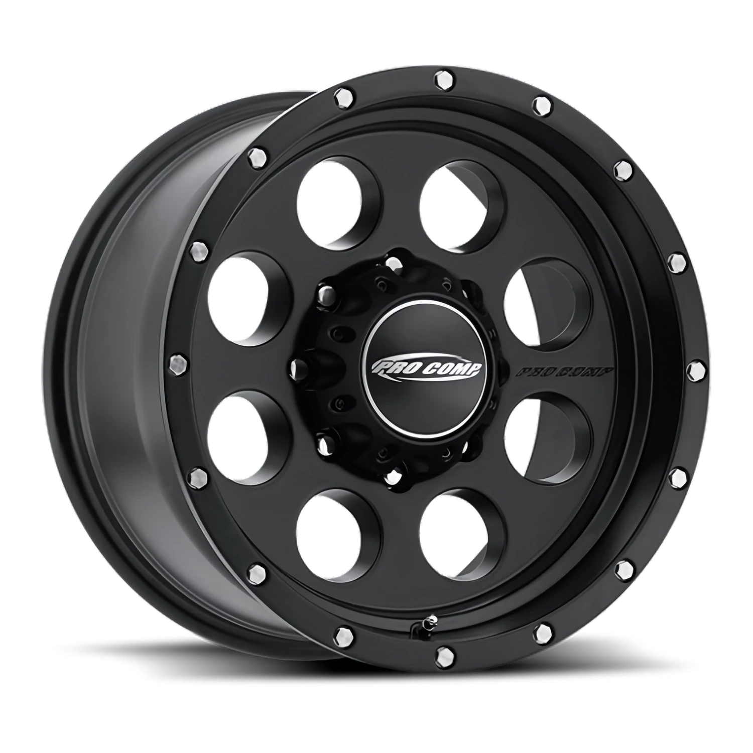 Pro Comp Series 45 Proxy 17x9" 8x165.1mm 130.8mm CB -6mm Satin Black