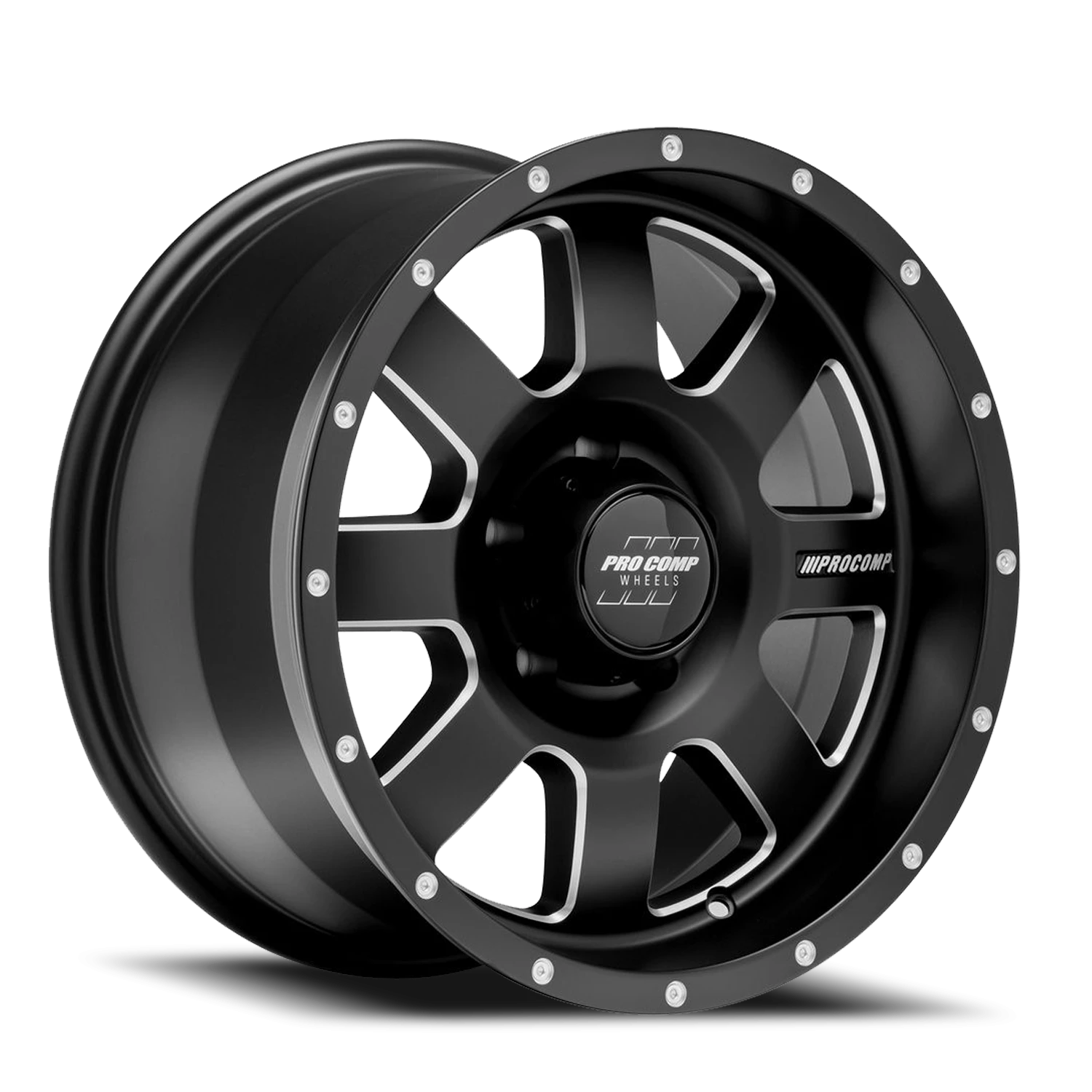 Pro Comp Series 73 Trilogy 20x10" 5x127mm 72mm CB -18mm Satin Black
