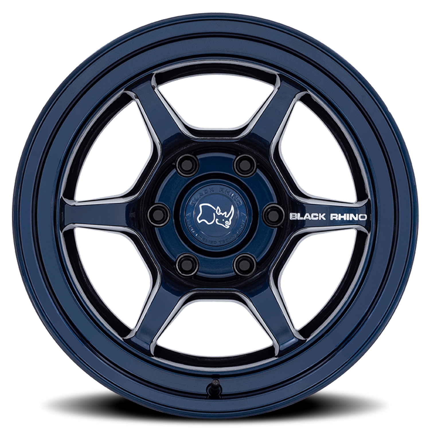 Black Rhino Shogun 17x9" 5x127mm 71.5mm CB -38mm Gloss Midnight Blue