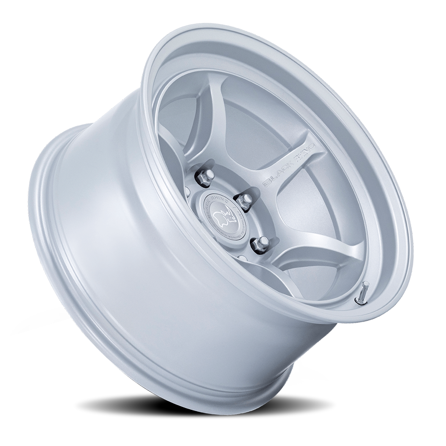Black Rhino Shogun 17x8.5" 6x114.3mm 66.06mm CB +20mm Hyper Silver