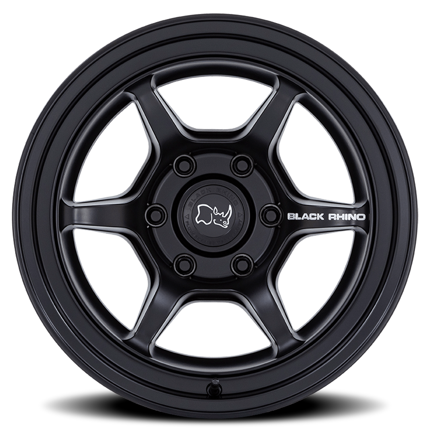 Black Rhino Shogun 17x9" 5x127mm 71.5mm CB -38mm Matte Black