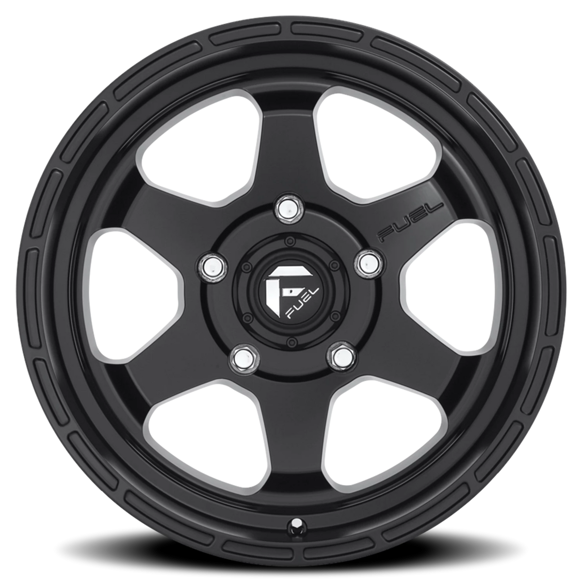 Fuel Shok 16x7 +42 5x160mm 65.07mm Matte Black
