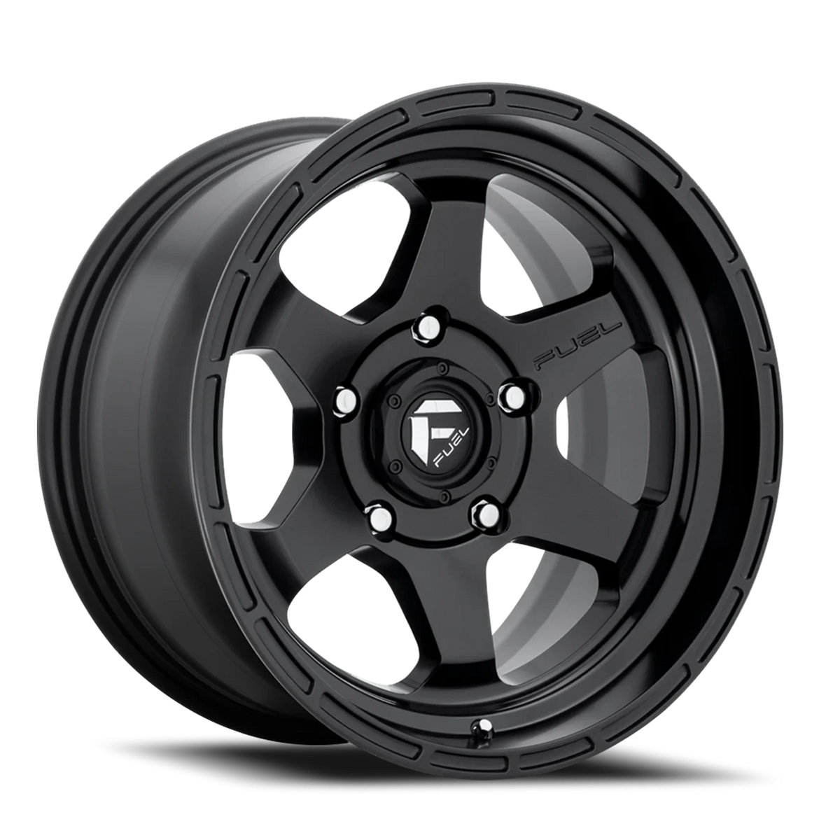 Fuel Shok 17x10 -18 6x135mm 87.1mm Matte Black