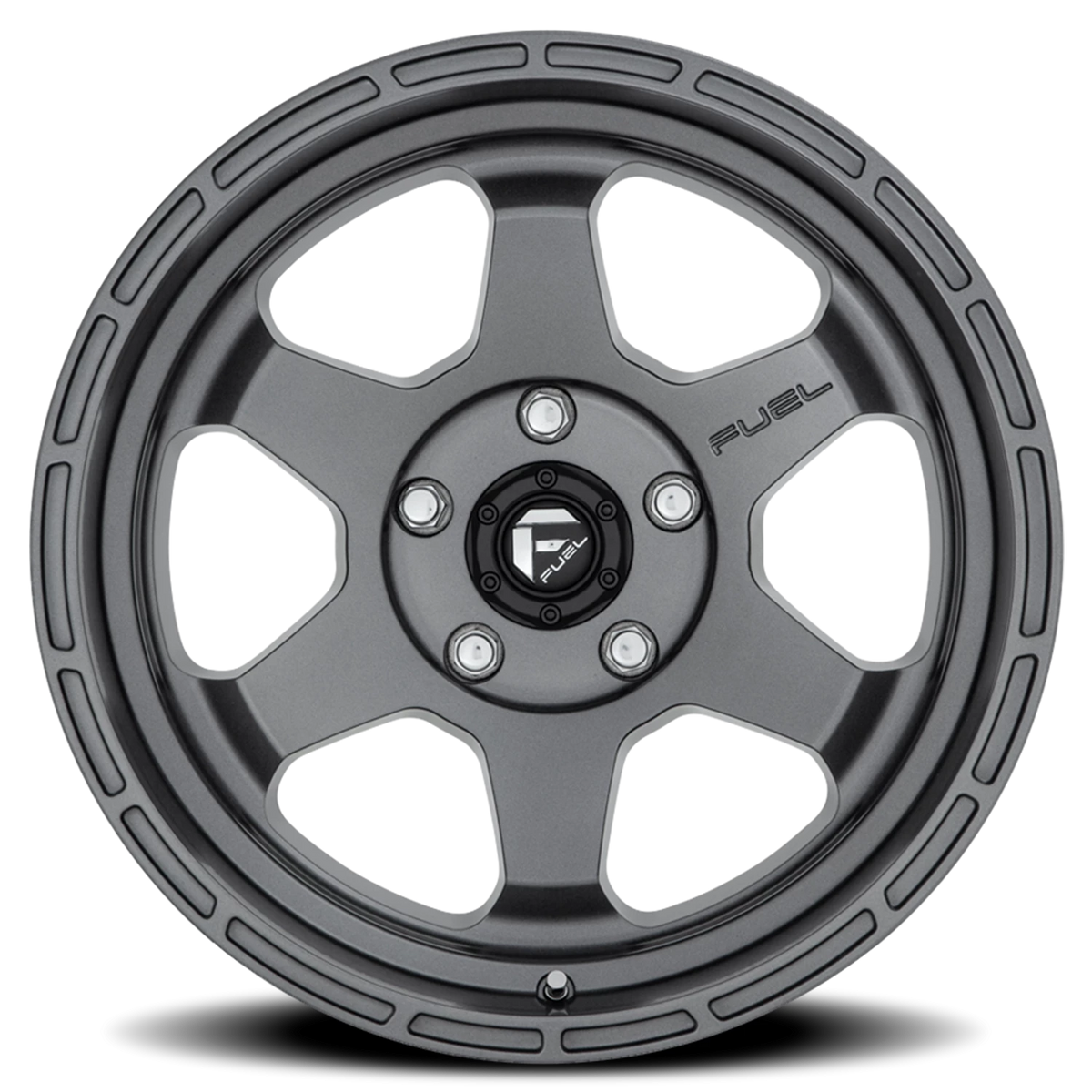 Fuel Shok 20x9 +1 5x150mm 110.2mm Matte Anthracite