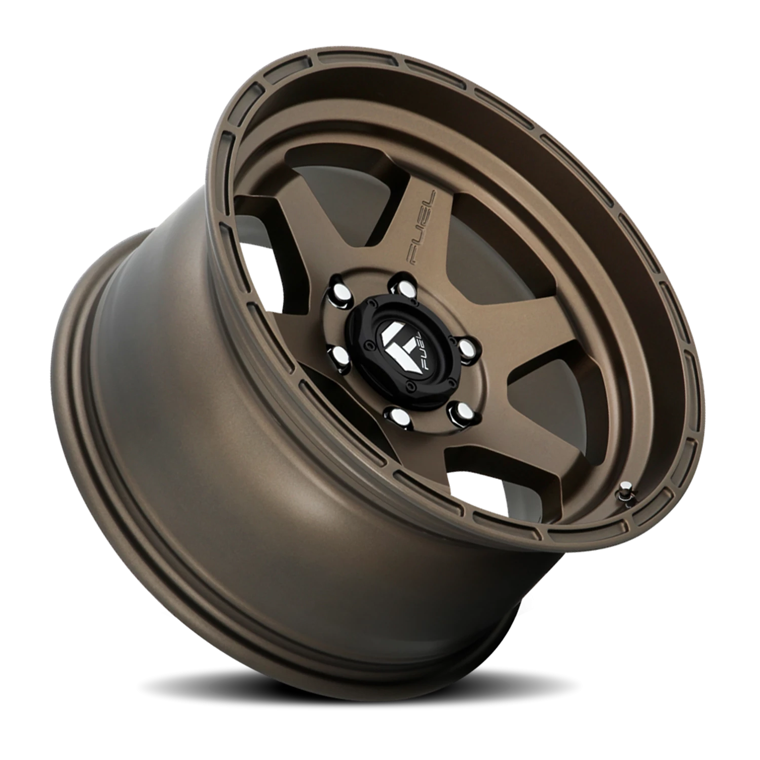 Fuel Shok 17x9" 6x139.7mm 106.3mm CB -12mm Matte Bronze
