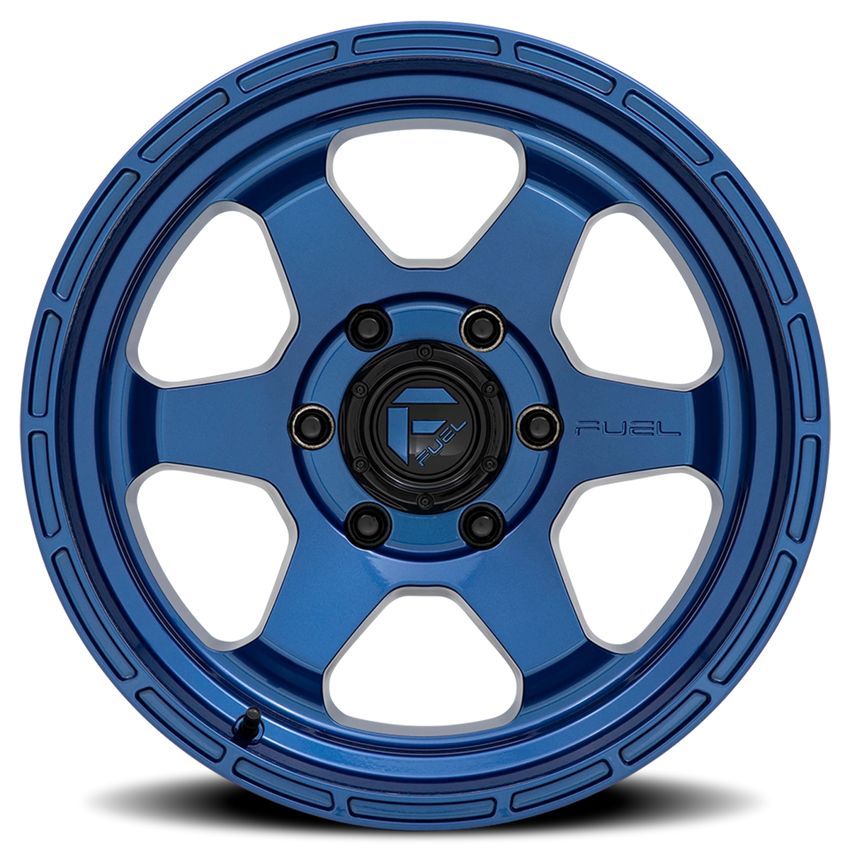 Fuel Shok 17x9 -12 5x127mm 71.5mm Dark Blue