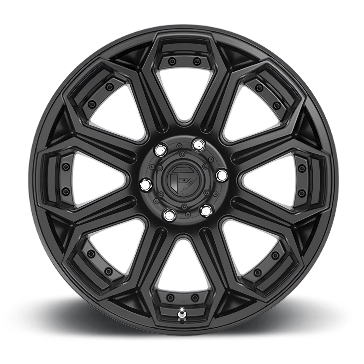 Fuel Siege 20x9 +1 5x127mm 71.5mm Matte Black