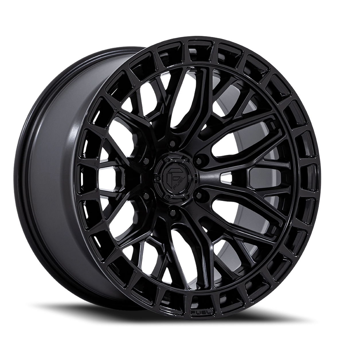 Fuel Sigma FC869 20x10 -18 5x127mm 71.5mm Blackout Gloss Black Lip